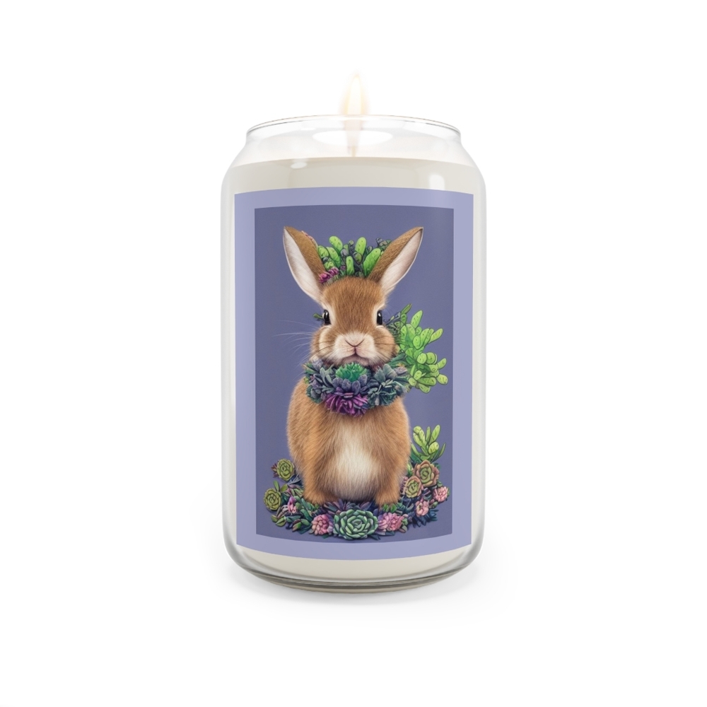 Wildlife & Whimsy Bunny Series - 'Beatrice' - Scented Candle, 13.75oz